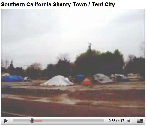 Tent cities