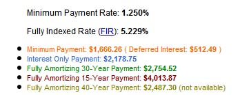 Pay Option ARM