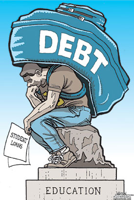 Loans  College Students on Subprime Colleges     Student Loan Debt Now Equivalent To 7 Percent Of